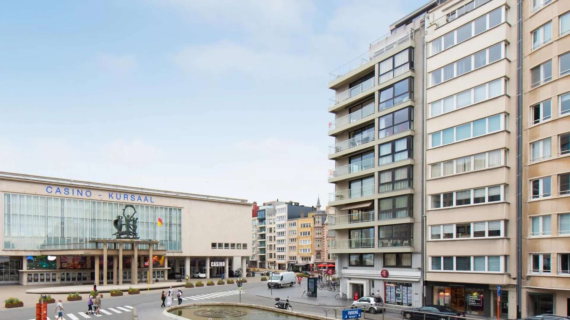 Deluxe 4 Rooms Apartment With Casino View At The Beach And Free Parking Ostend Belgium